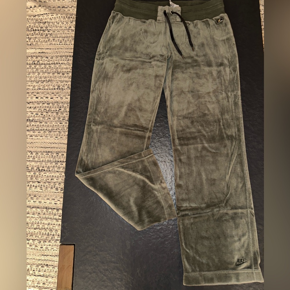 Y2K Vintage Nike Velour Low Rise Pants